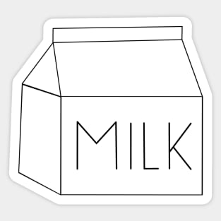 Milk Sticker